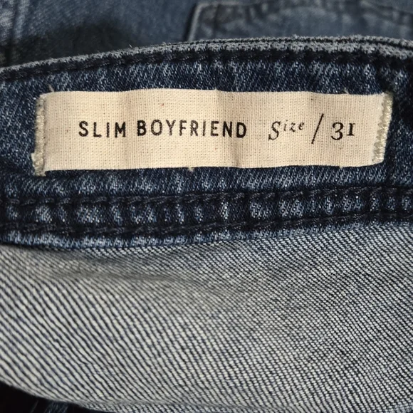 Pilcro and the Letterpress Boyfriend Slim Women's Denim Shorts Size 31 - Picture 9 of 12